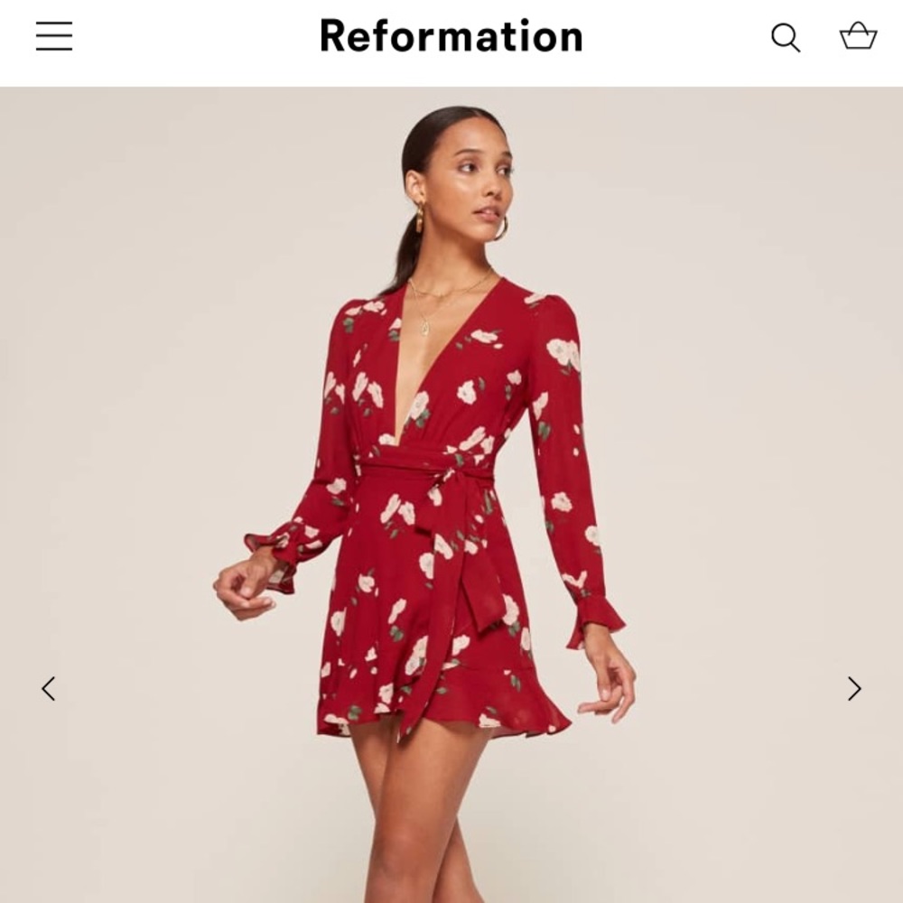 NWT Reformation Whitby Dress